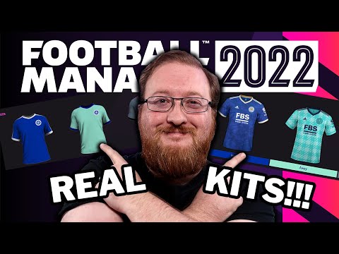 How to get Real Kits in Football Manager 2022! FM22 Tips!
