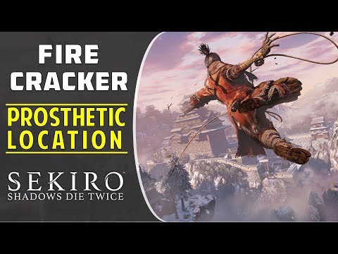 How to get the Shinobi Firecracker Prosthetic Tool | Sekiro: Shadows Die Twice