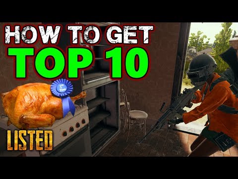 How to Get Top 10 | PlayerUnknown's Battlegrounds