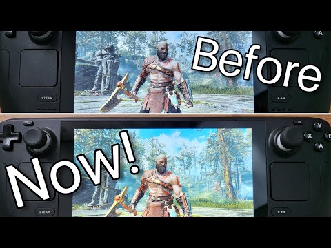 How to Make Steam Deck Screen Vibrant and POP – Noob's Guide