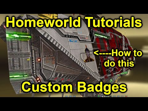 How to make your own custom badge for homeworld 2 and mods!