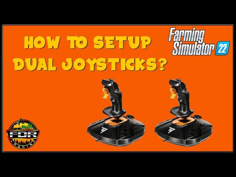 How To Setup Dual Joysticks & Controls – Farming Simulator 2022 – FDR Logging