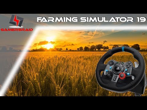 HOW TO SETUP STEERING WHEEL FOR FARMING SIMULATOR 2019!!!