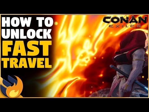 How To Unlock FAST TRAVEL in Conan! –  | Conan Exiles |