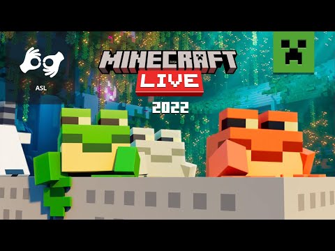 [AMERICAN SIGN LANGUAGE] Minecraft Live 2022