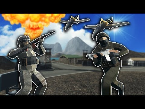 HUGE BATTLE ON ISLAND BASE & CARRIER! – Ravenfield Mods Gameplay – A-10 Airplane Mod