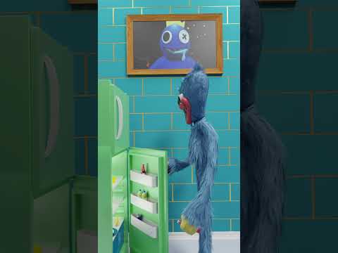 Huggy Wuggy and Fridge #shorts