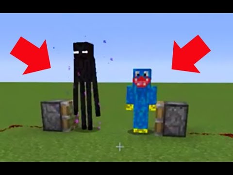 Huggy Wuggy + Enderman = ???