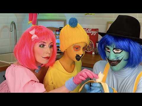 HUGGY WUGGY IS HUNGRY! || Meals with family and Huggy Wuggy #shorts