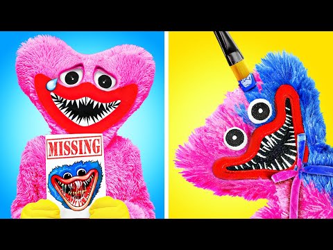HUGGY WUGGY IS MISSING! || Brilliant Ideas and Easy Secret Hacks | Awesome Tricks & Tips by 123 GO!