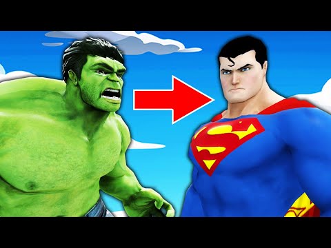 HULK VS SUPERMAN! (Gary's Mod)