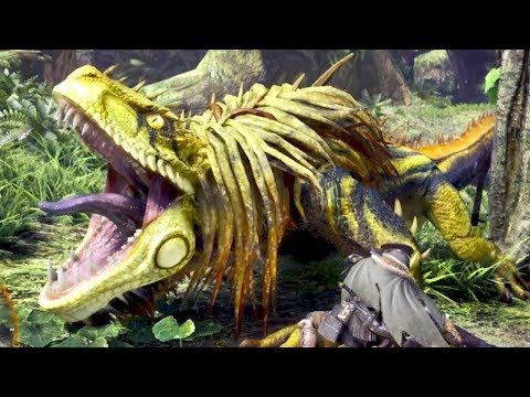 Huntin' Dinosaurs! – Monster Hunter World Gameplay HD