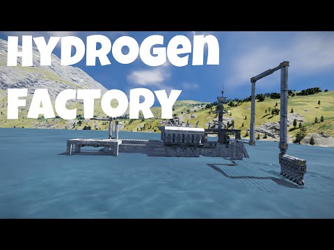 Hydrogen Factory – Space Engineers Build Along