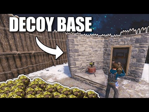 I BAITED a CLAN INTO RAIDING MY DECOY BASE | Solo Rust (3 of 4)