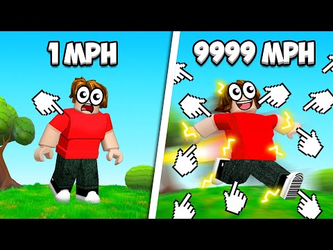 I became the FASTEST PLAYER in Roblox Race Clicker!