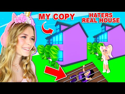 I COPIED MY HATERS HOUSE To TRICK Her Into A TRAP! (Roblox)