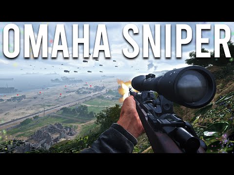 I defended Omaha Beach with a Sniper Rifle…