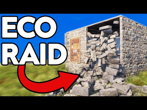 I eco raided an online base in Rust…