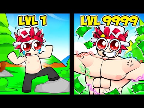 I Got HUGE MUSCLES in ROBLOX..