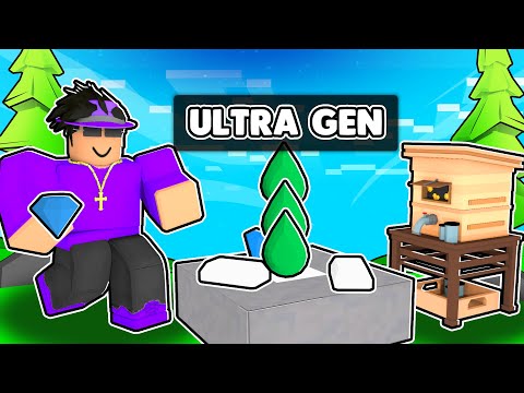 I Made An ULTIMATE CHARGED Generator! (Roblox Bedwars)