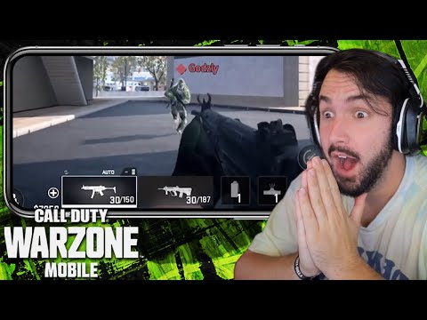 I played Warzone Mobile and it's AMAZING
