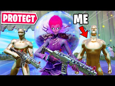 I Protected THE HERALD in Fortnite