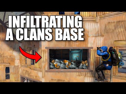 I RAIDED a 16+ DEEP CLAN WHILE THEY WERE RAIDING | Solo Rust (2 of 4)