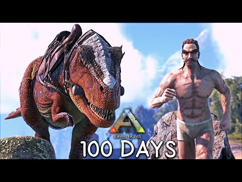 I Spent 100 Days in Ark Survival Evolved and Here's What Happened (The Center)