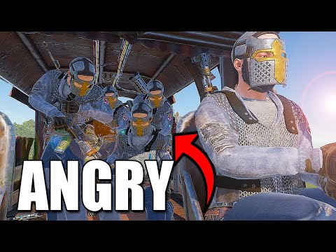 I Stole a Rust Clan’s Main Loot Through a Crack in the Wall