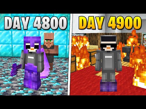I Survived 4,900 Days in HARDCORE Minecraft