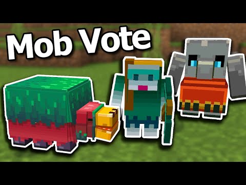 I Tested The Minecraft Mob Vote Mobs Early and You Can Too!