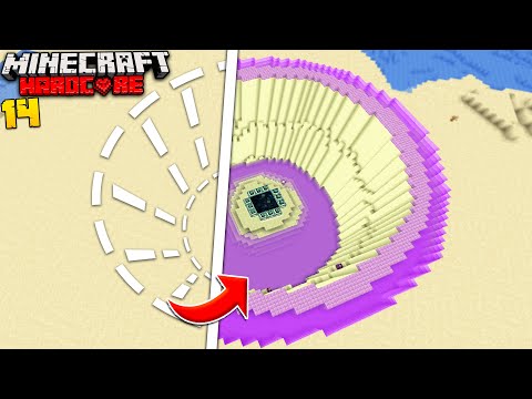 I Transformed The End Portal In Minecraft Hardcore!