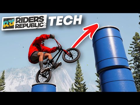 I Tried Getting TECH With the BMX (Riders Republic)