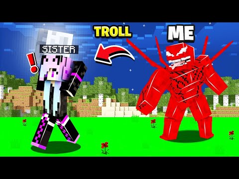I Trolled My Sister using Ghosts in Minecraft…