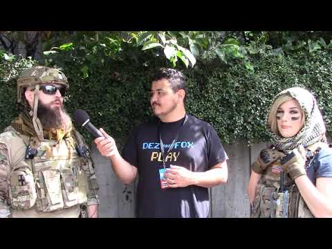 IceRocker and BitterVet as Valkyrie and Blackbeard from Rainbow 6 Seige PAX West 2019 Cosplay
