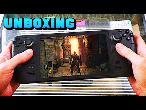 Ich hab mein STEAM DECK endlich ausgepackt! (Unboxing)