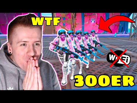 Ich SPIELE mit einem 300er *TODES PING* Fortnite …. [RAGE & R.I.P]