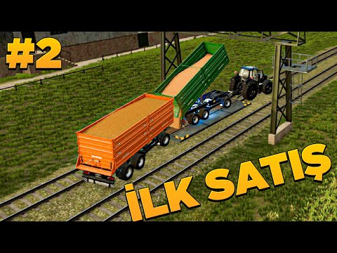 İLK ÜRÜN SATIŞI YAPIP TARLA SATIN ALDIK | FARMİNG SİMULATOR 2022 | fs 22 çalıkuşu