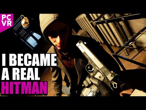 I'm a REAL Hitman in this Half Life Alyx Mods Oculus Quest 2 Gameplay PCVR