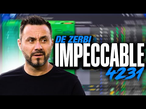 IMMACULATE 4231! De Zerbi's Intriguing Tactics | FM22 TACTICS | FOOTBALL MANAGER 2022