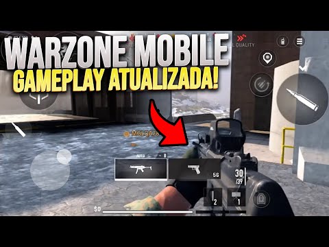 INCRÍVEL! COD WARZONE MOBILE OFICIAL – PRIMEIRA GAMEPLAY ATUALIZADA!