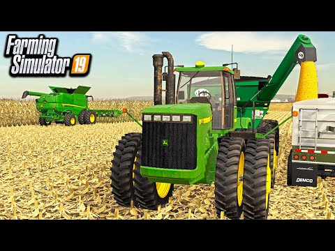 IOWA CORN HARVEST! 220 BUSHEL CORN! (ROLEPLAY) | FARMING SIMULATOR 2019