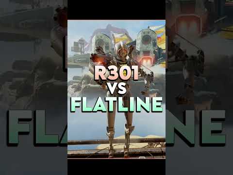 Is The Flatline or R301 Better In Apex Legends? #shorts
