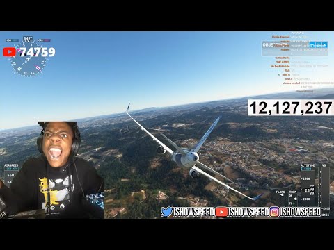 iShowSpeed Plays Flight Simulator.. 😂 (FULL VIDEO)