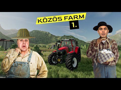 Istivel KÖZÖS FARMUNK! | Farming Simulator 22 #1.