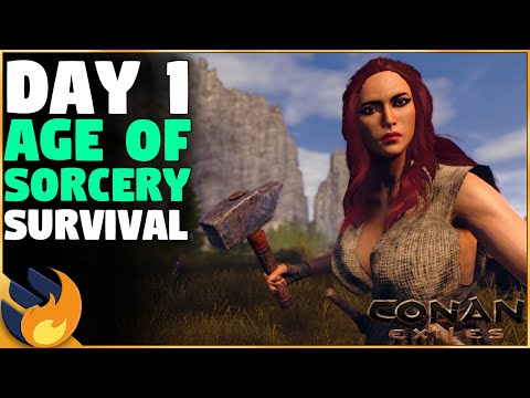 IT'S TIME TO BECOME THE GREATEST SORCERER! | Conan Exiles | Age Of Sorcery EP1