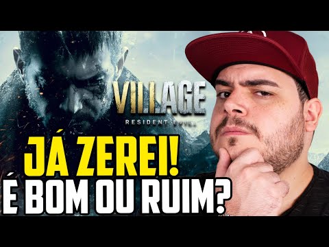 JÁ ZEREI RESIDENT EVIL VILLAGE! VALE A PENA COMPRAR?