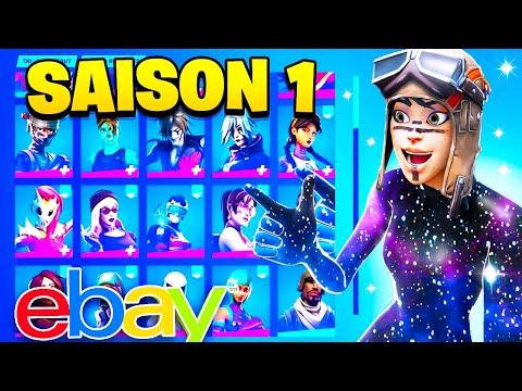 J'AI ACHETÉ UN COMPTE FORTNITE *SAISON 1* SUR EBAY ET J'AI ÉTÉ CHOQUÉ… 😱 (Skins Rares)