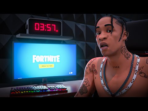 j'ai osé jouer à Fortnite à 3h57 du matin… (très dangereux)