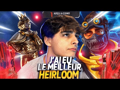 J'AI PRIS LE MEILLEUR HEIRLOOM DU JEU, JE DETRUIS UN LOBBY PREDATOR AVEC | APEX LEGENDS GAMEPLAY